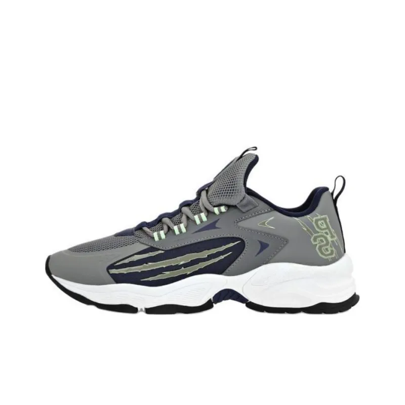 PLEIN SPORT Low Top Casual Shoes Unisex Dark Gray+Dark Blue-0