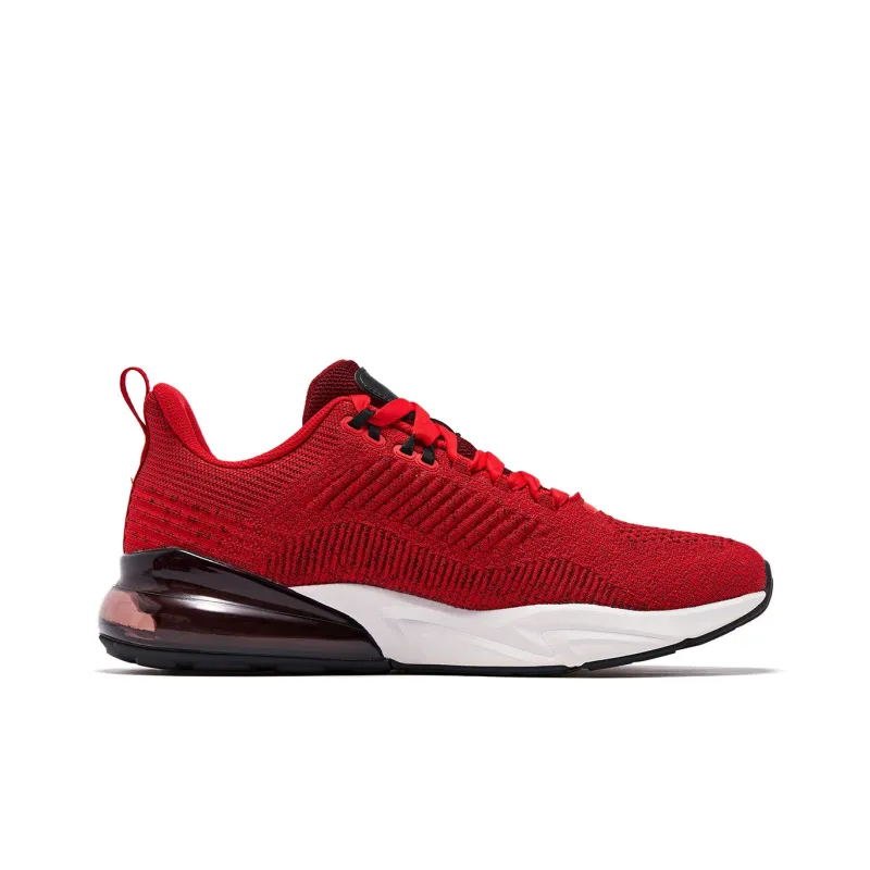 QIAODAN Anti-Slip Wear-Resistant Low-Top Casual Shoes Men's Red-1
