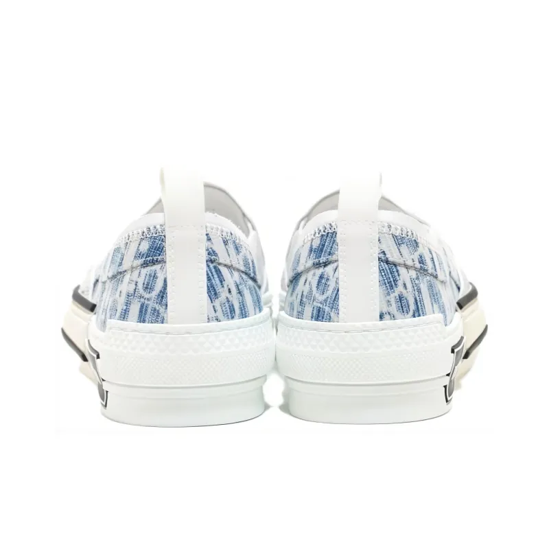 DIOR B23 Low Blue Oblique Kasuri Jacquard-3