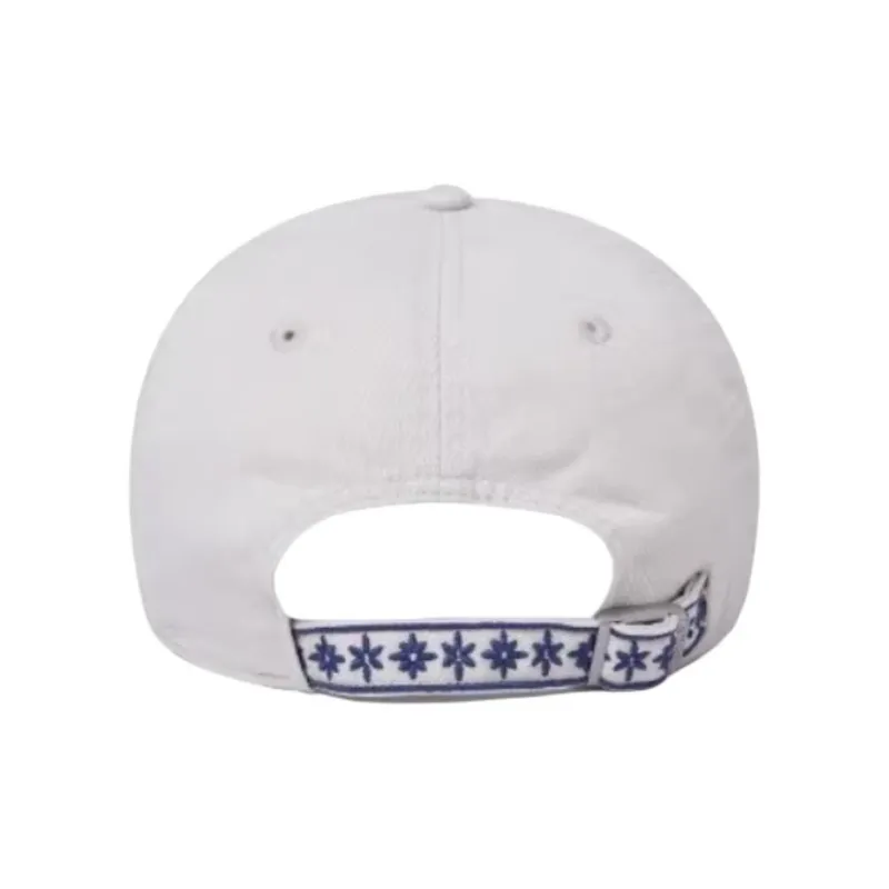 New Era Cotton Baseball Caps Unisex Ivory White-2