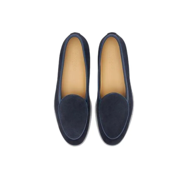 SCAROSSO Livio Suede Loafers-3