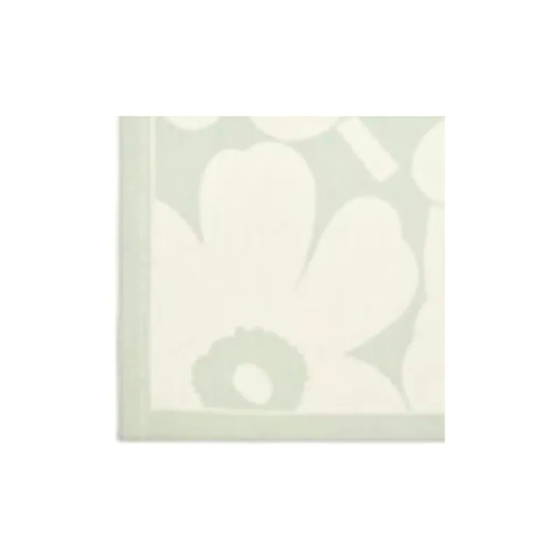 Marimekko Cotton Shawls Unisex Light Green-2