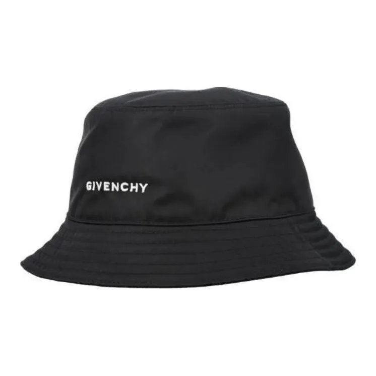 GIVENCHY Polyamide Bucket Hats Men's Black-0