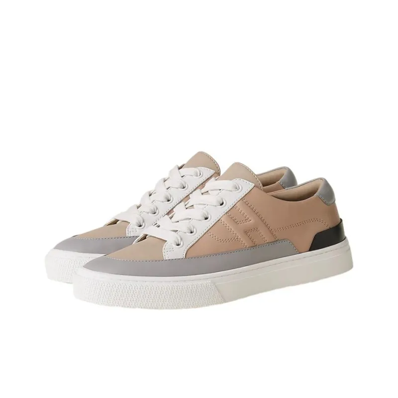 HERMES Deep Stylish Skateboarding Shoes Women's Nude-2