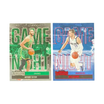 PANINI 2020 21 Ball Game Ticket Doncic+Tatum Game Night Special Card Access Pass Sports Cards 2 Pcs