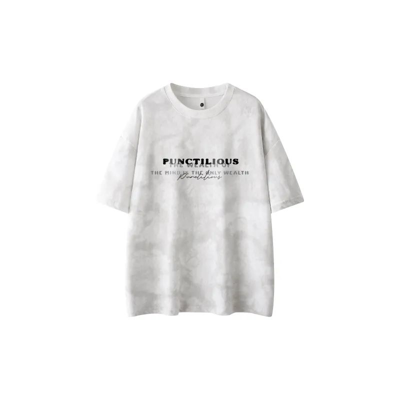 PUNCTILIOUS Short Sleeved T Shirts Unisex-2