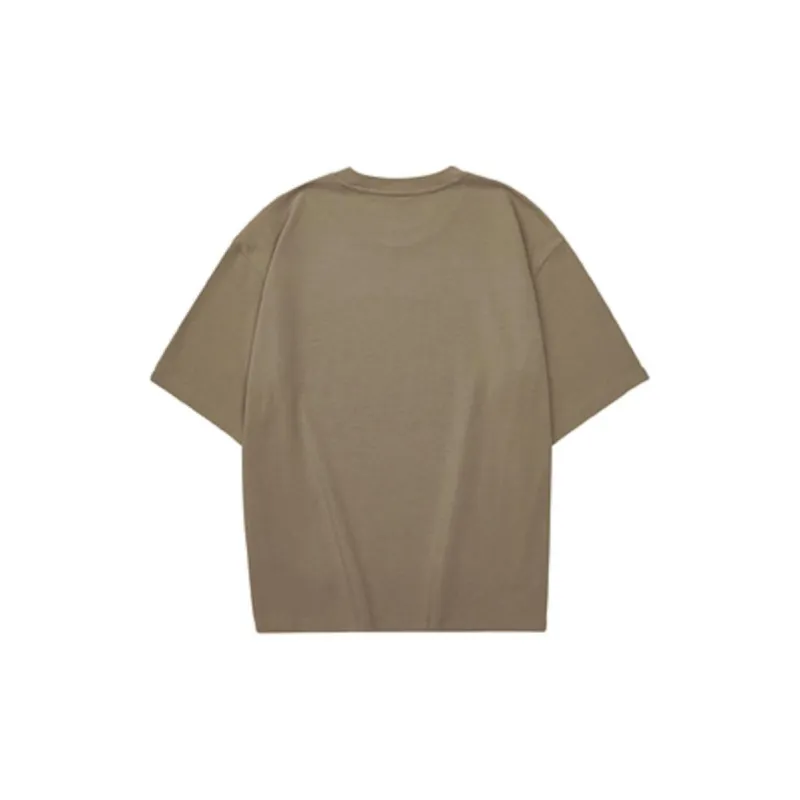 Skechers T Shirts Unisex Mocha-1