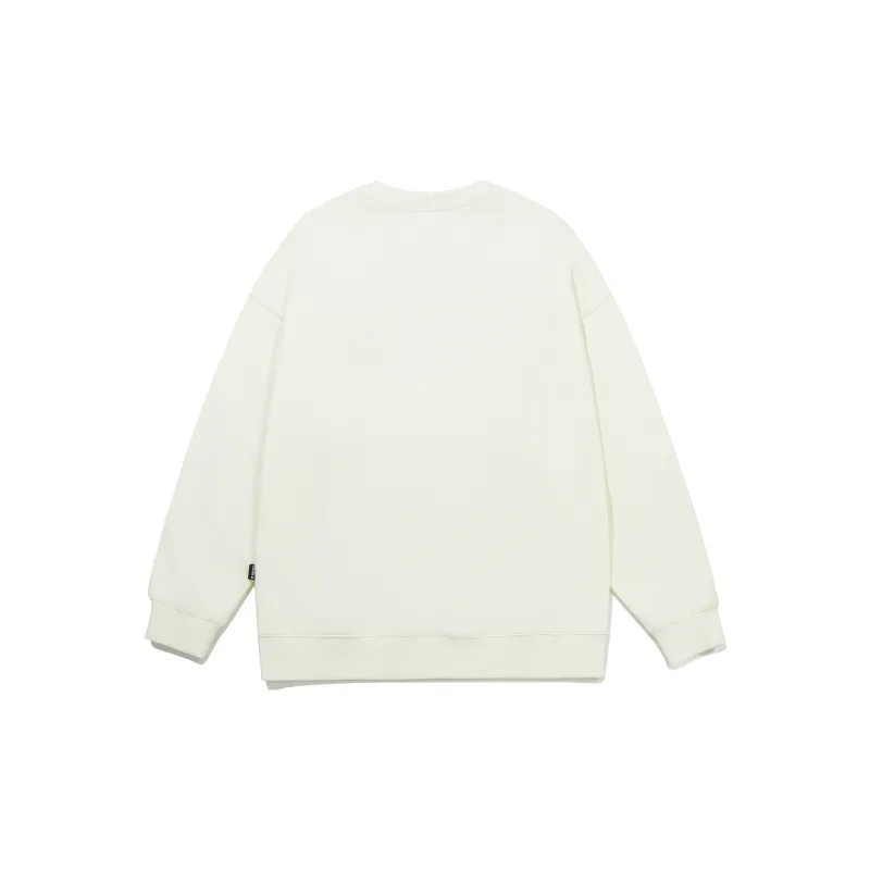 Guuka Hook and Loop Loose Fit Sweatshirt With Drop Shoulder Unisex-3