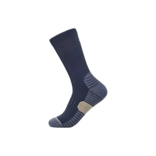 HOKA ONE ONE Lifestyle Mid Calf Socks Unisex 1 Pack Marine Blue
