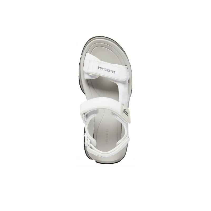 Balenciaga Tourist Sandal 'White Grey'-2