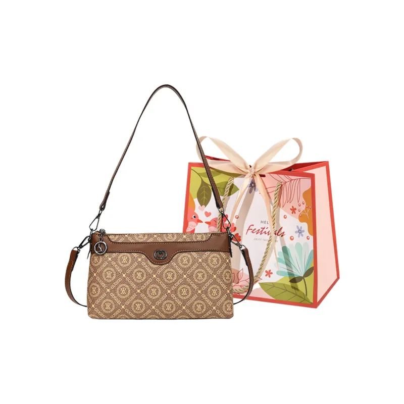 Cwatcun PU Shoulder Bag Women's Multicolor-22