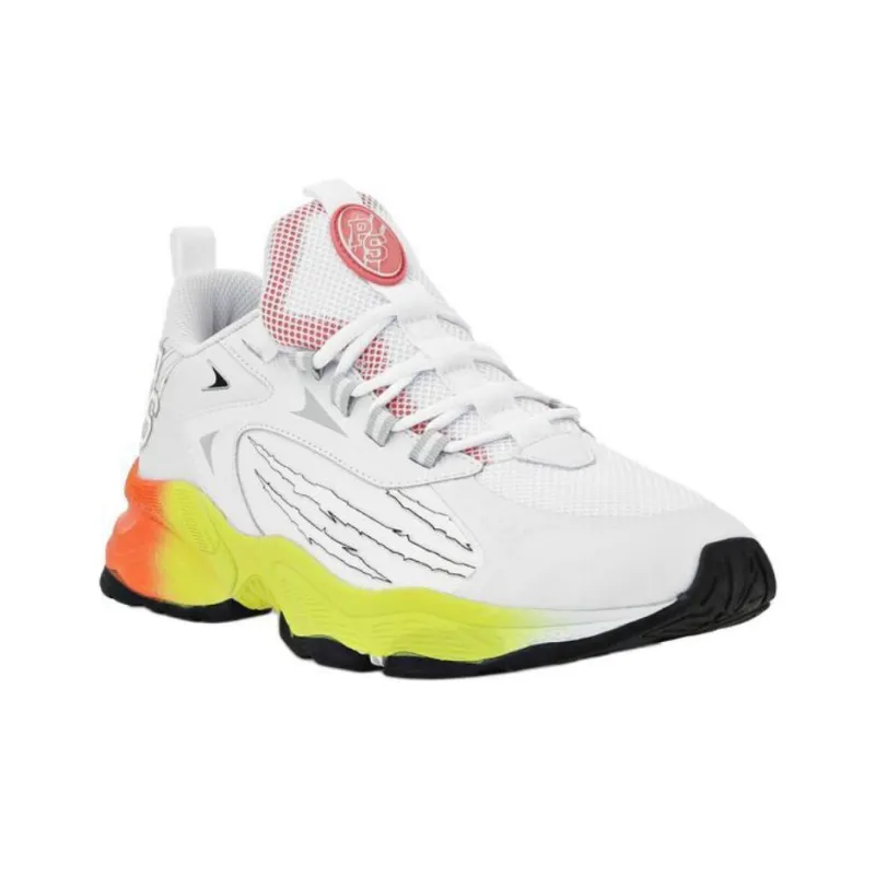 PLEIN SPORT Slip Resistant Low Top Casual Shoes Unisex White-2