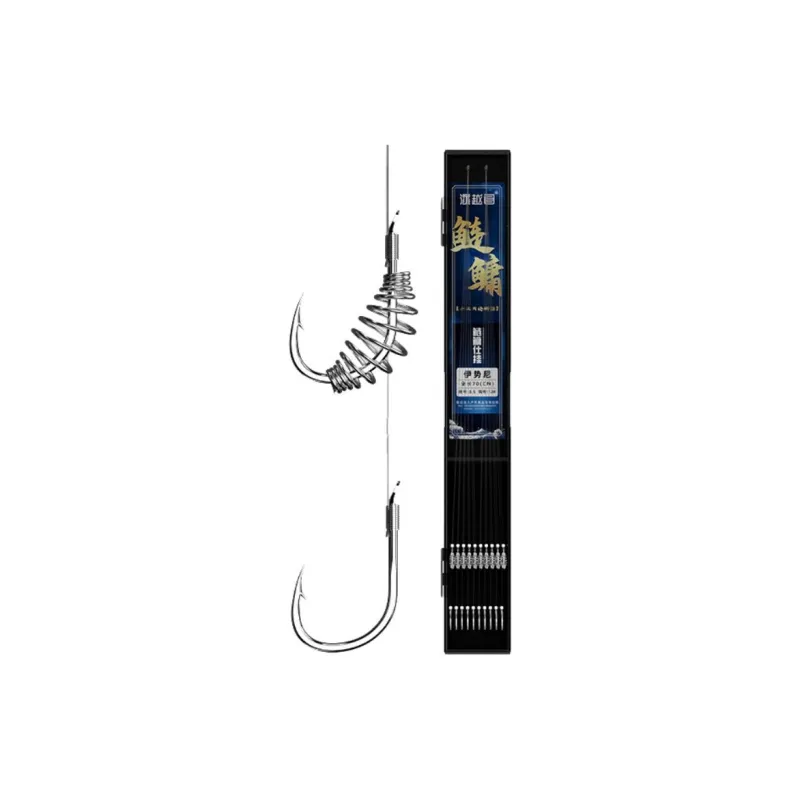 Fishing Warlords Fish Hook High Carbon Stainless Steel Rivers Lakes Reservoirs Ponds Streams Barbed Hook-13