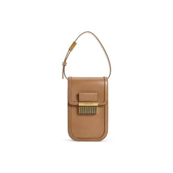 CHARLES&KEITH Fabric Crossbody Handbags Regular Women's Dark Moss/Toffee