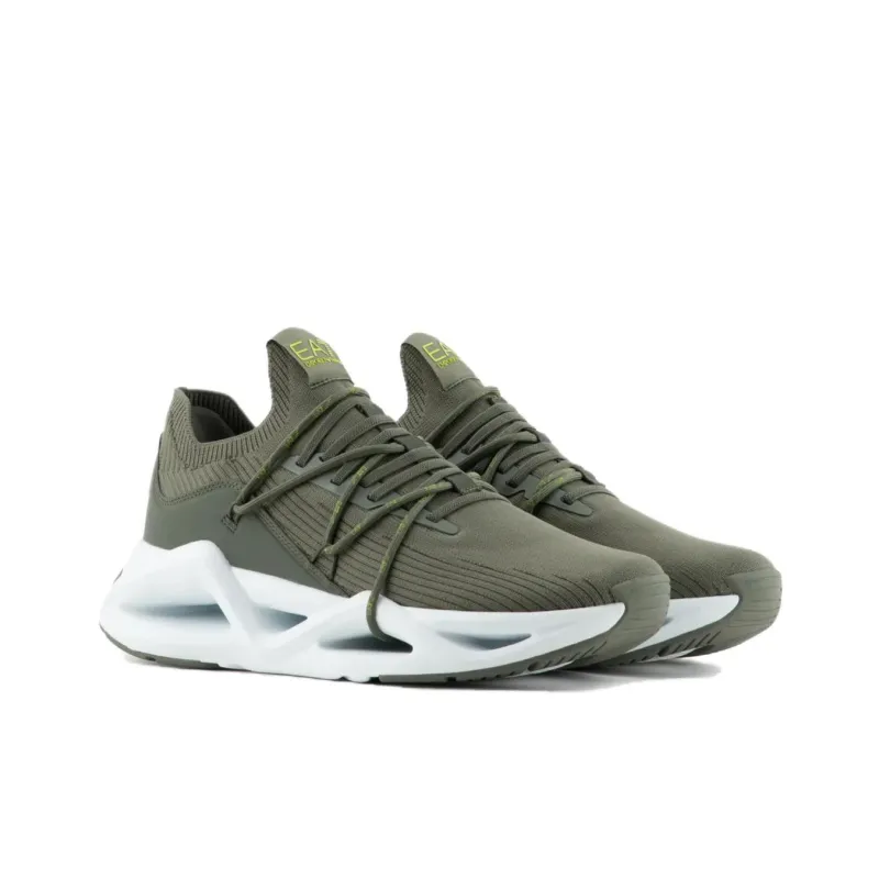 EMPORIO ARMANI EA7 Low Top Training Shoes Unisex Green-2