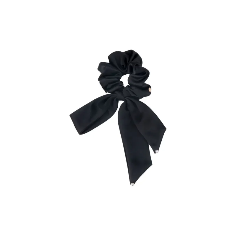 BABYBEI Hair Tie Elegant French Gentle Bowknot Black Beige Hair Accessories Women's-5