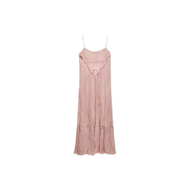 ZARA ZW Series Slip Dress Women's Pink-1