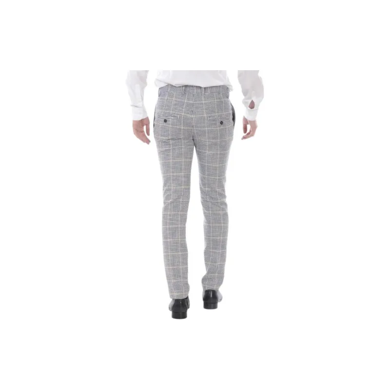 DANIELE ALESSANDRINI Casual Pants Men's Light Blue-1