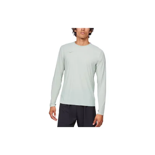 HOKA ONE ONE T-Shirts Men Aloe Vera