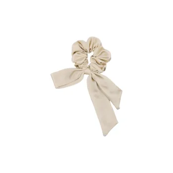 BABYBEI Hair Tie Elegant French Gentle Bowknot Black Beige Hair Accessories Women's