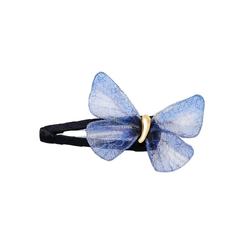 ROYALSASA Silk Chiffon Edge Clip Women's-2