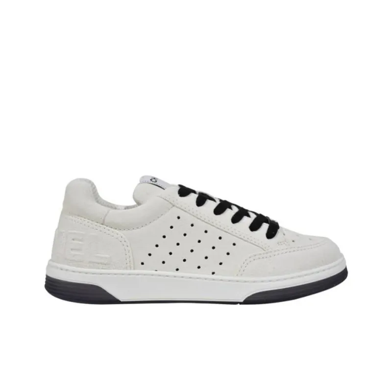 CHANEL Low Top Stylish Skateboarding Shoes Women's White-1