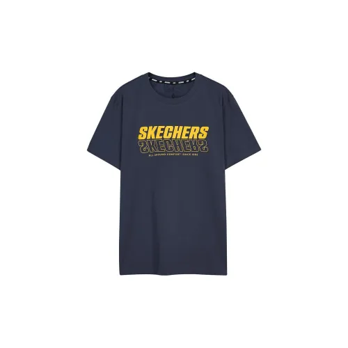 Skechers Sports Alliance Series T-Shirts Unisex Odyssey Gray