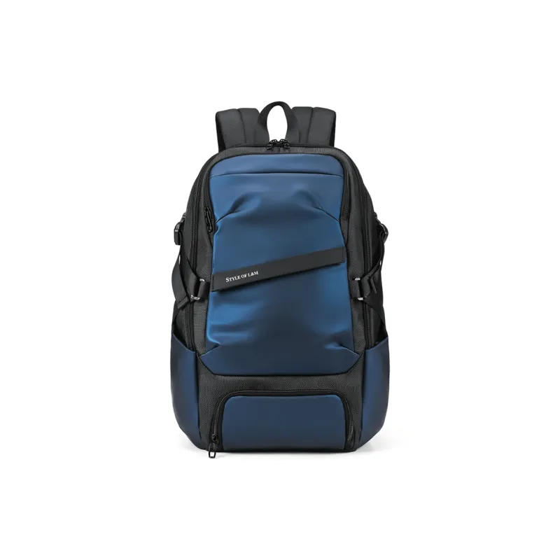 L&M Oxford Backpack Unisex Multicolor-12
