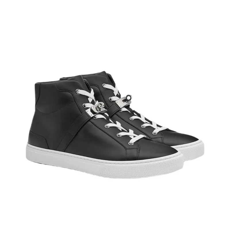 HERMES Daydream Stylish Skateboarding Shoes Men's Black-4