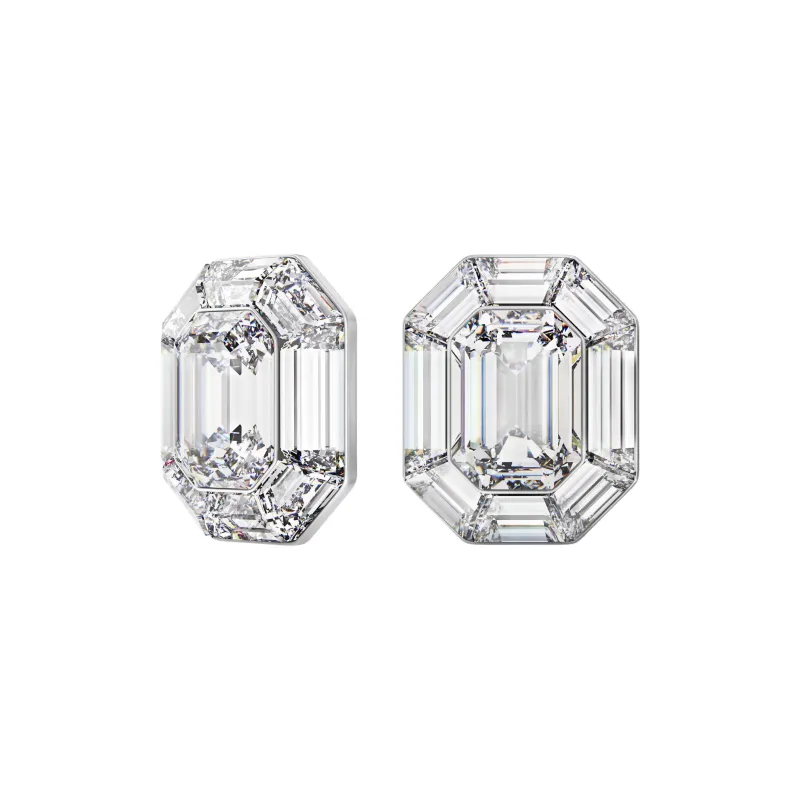 Swarovski Lucent Clip on Earrings-2