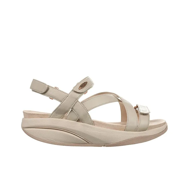 MBT Beach Sandals Women's Light Gray-1