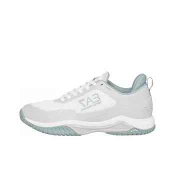 EMPORIO ARMANI EA7 Low Top Casual Shoes Men's Light Gray