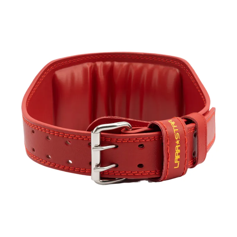 LARA STAR Back Support Braces Protective Cow Leather Unisex-14