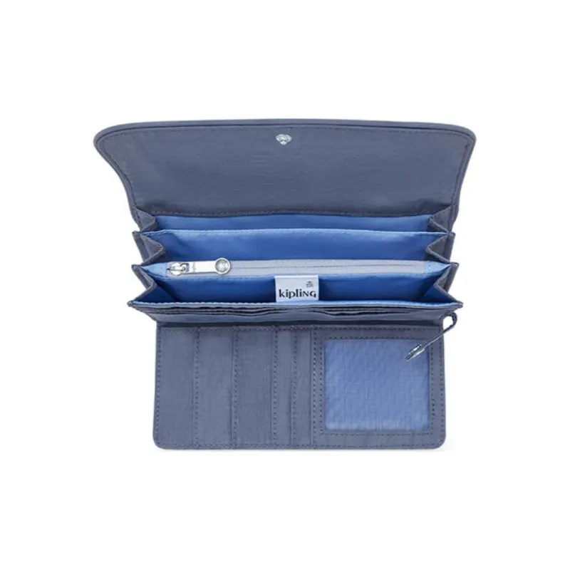 Kipling Polyamide Wallet Mini Women's Blue-3