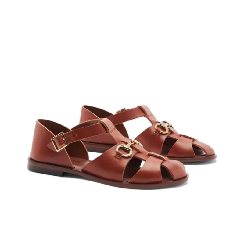 SCAROSSO Helene Round Toe Sandals Women's-2