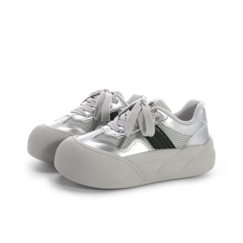 Lovely You Puffy Shoes Wear resistant And Lightweight Low Top Skateboard Shoes Women's-11
