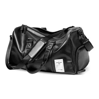 FREEHIKE PU Crossbody Bags Handbags Medium Size Unisex Black