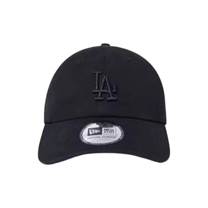 New Era Cotton Baseball Caps Unisex Black-1