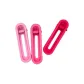 Pink Gradient Oval 3 Pcs