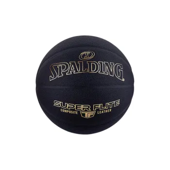 SPALDING TF Excellence Series PU Basketball Black Size 7 Competition Training Unisex