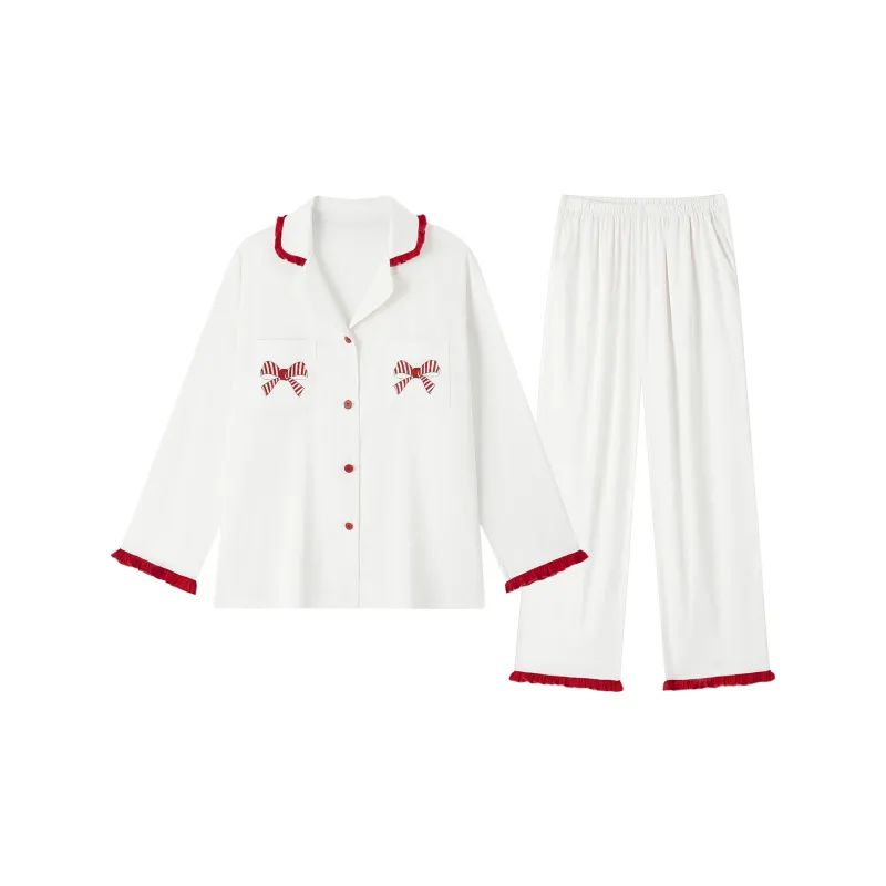 YSO Pajama Set Women's Raw White-0