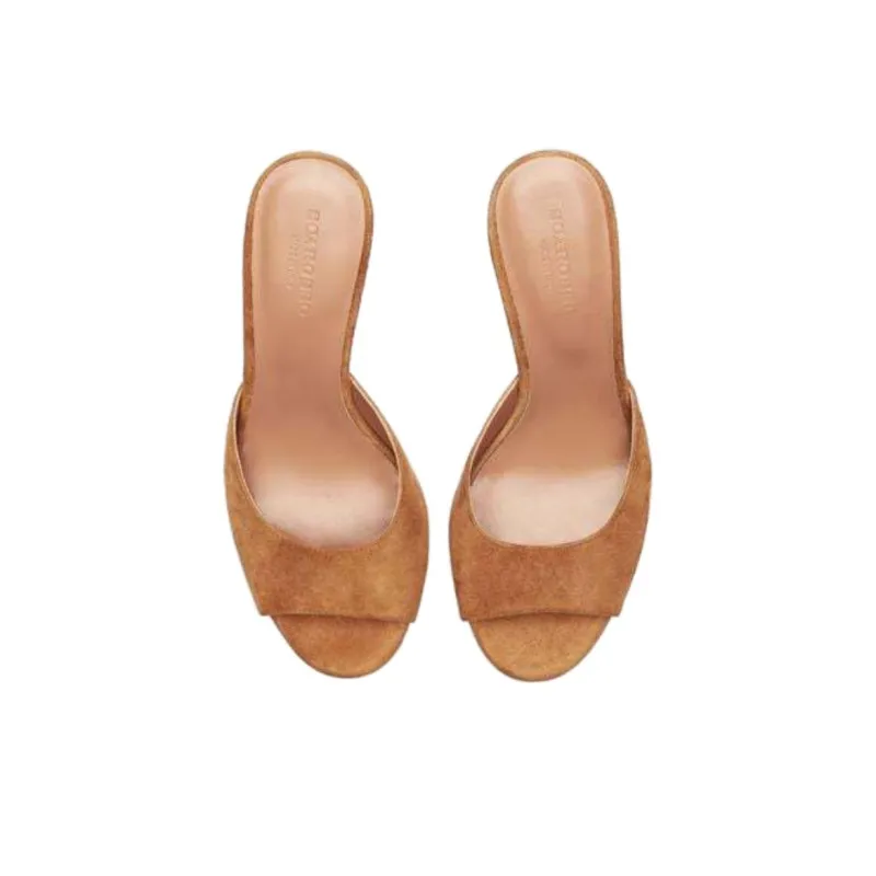 SCAROSSO Lohan Open Toe Mules Women's-3