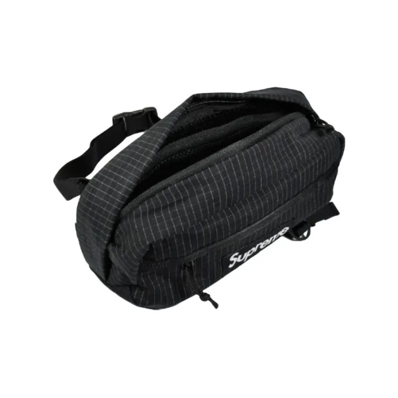 Supreme Nylon Fanny Pack Regular Men's Black-5