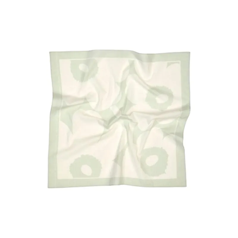 Marimekko Cotton Shawls Unisex Light Green-1