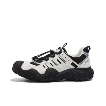 CAMEL Ugly Cute Shoes Anti Slip And Wear Resistant Breathable Low Top Casual Shoes Men's Beige White Black