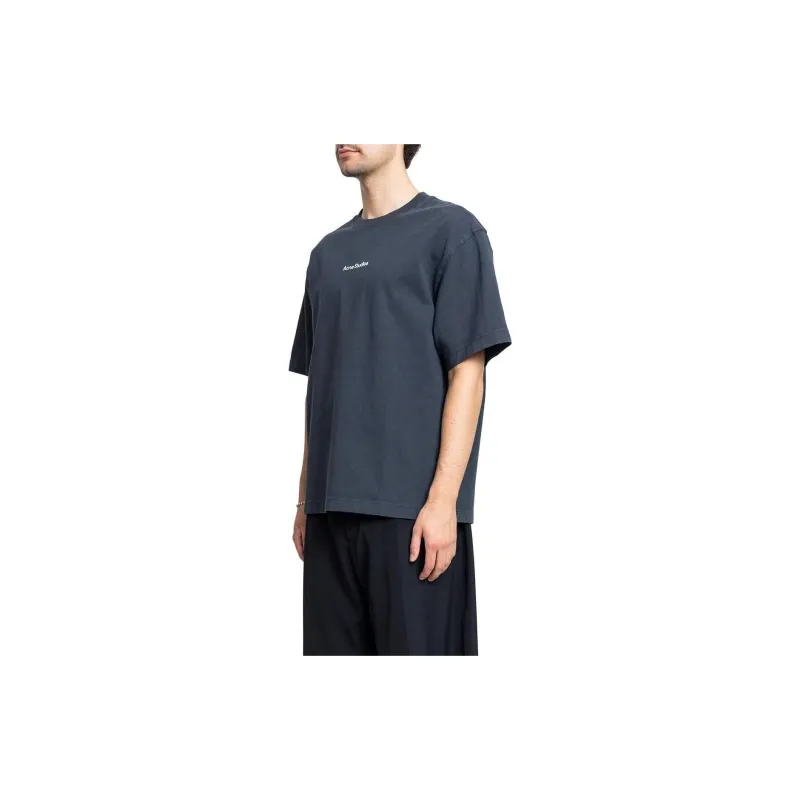 Acne Studios T Shirt Men's Marine Blue-1