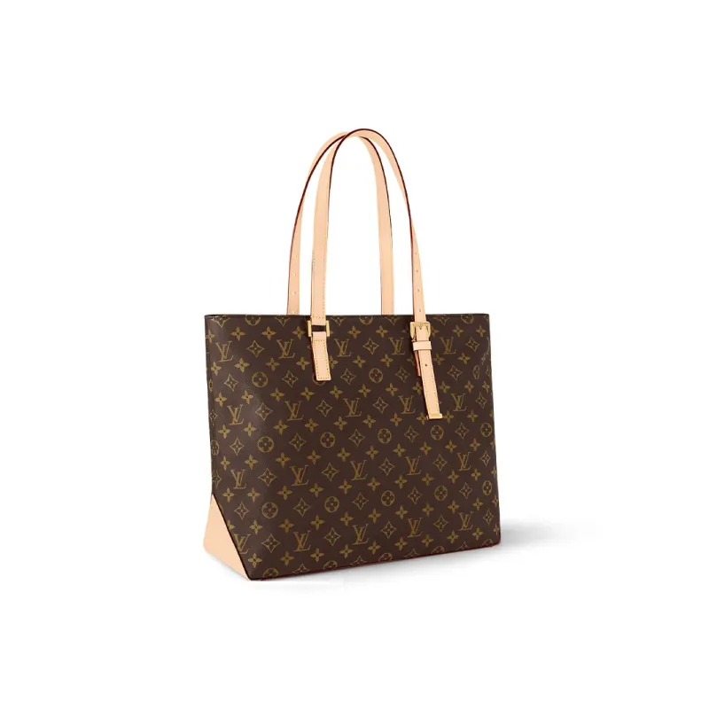 LOUIS VUITTON Sac Mezzo Monogram Tote Shoulder Bag-1