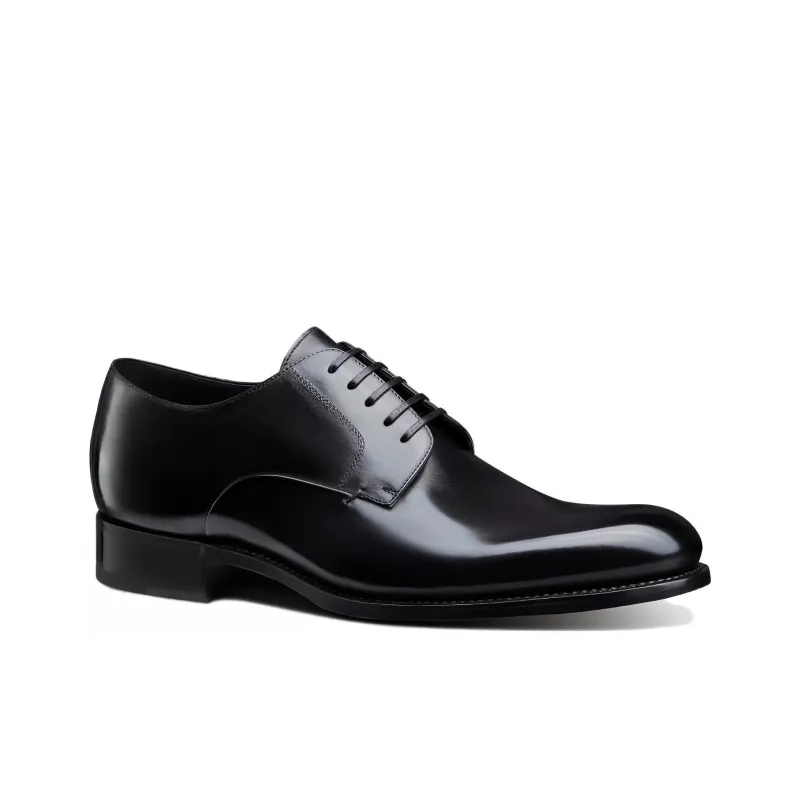 DIOR Dress Shoes Men Low-Top Black-2