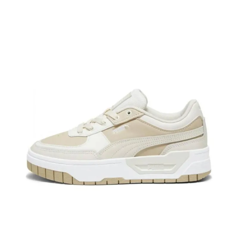 PUMA Cali Dream Anti-Slip Wear-Resistant Low-Top Skateboard Shoes Women's Ecru-0