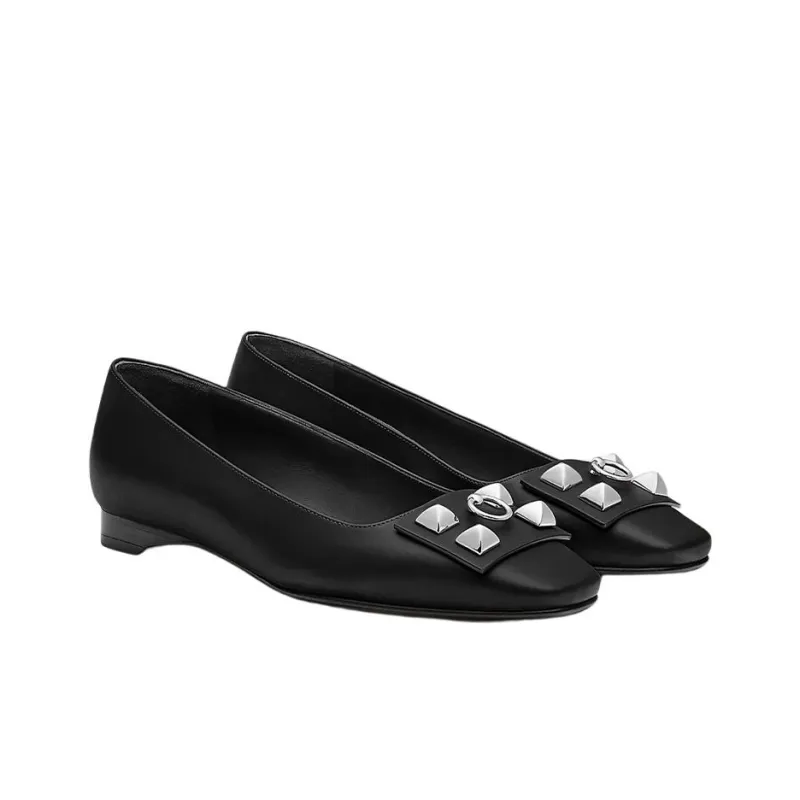 HERMES Women's Casual Shoes Women's Black-3